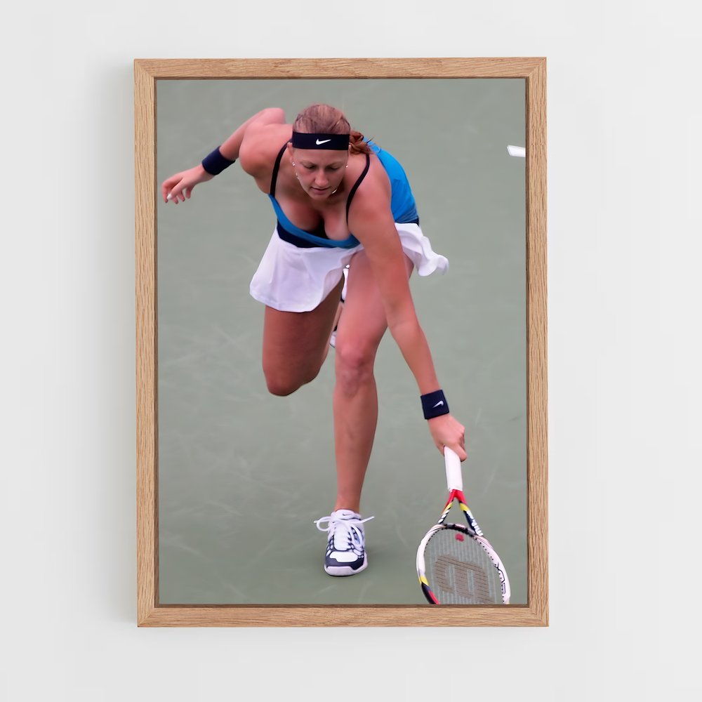 Poster Petra kvitova athlètes – affiche Tennis (vue 4)